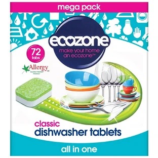 Ecozone Classic All in One, dishwasher tablets, 72 pieces