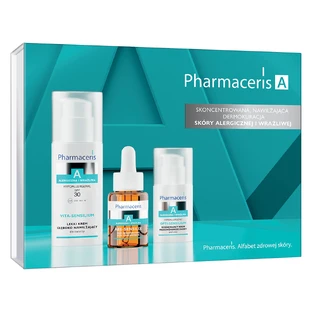 Set Pharmaceris A 2025, lichte, diep hydraterende crème, SPF 30, 50 ml + regenererend duo concentraat, 30 ml + regenererende anti-rimpel oogcrème, 15 ml