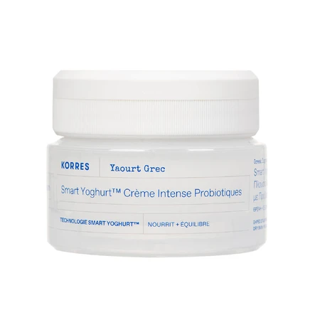 Korres Griechischer Joghurt, intensiv feuchtigkeitsspendende Creme, trockene Haut, 40 ml