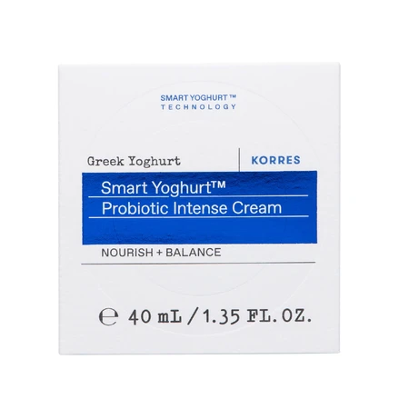Korres Griechischer Joghurt, intensiv feuchtigkeitsspendende Creme, trockene Haut, 40 ml