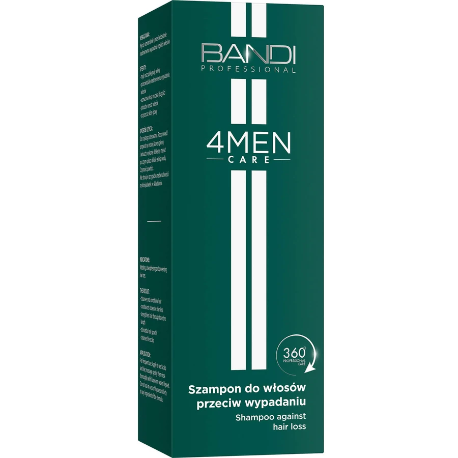 Bandi 4Men Care, shampooing anti-chute, pour hommes, 150 ml