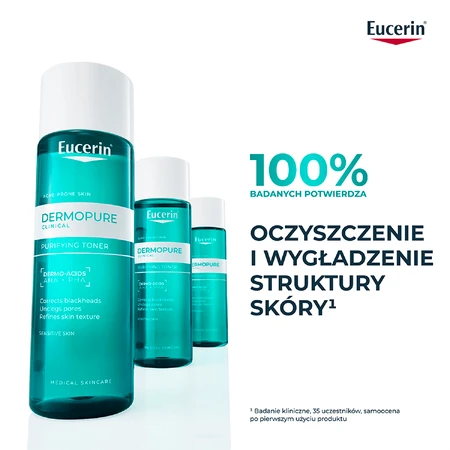 Eucerin DermoPure Clinical, reinigende gezichtstonic, 200 ml