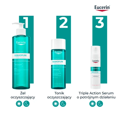 Eucerin DermoPure Clinical, reinigende gezichtstonic, 200 ml