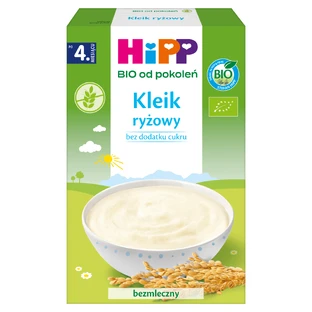 HiPP Bio rice gruel, dairy-free, gluten-free, no added sugar, after 4 months, 200 g