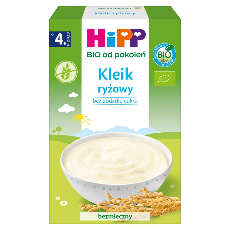 HiPP Bio rice gruel, dairy-free, gluten-free, no added sugar, after 4 months, 200 g