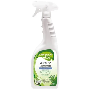 Pierpaoli Ekos, multifunctionele reinigingsspray met actieve zuurstof, munt en eucalyptus, 750 ml