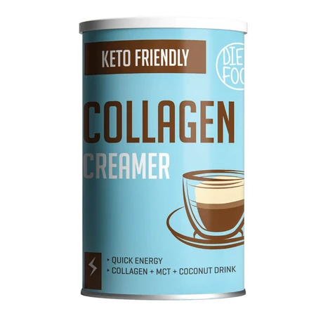 Diet-Food Keto Crema de Café con Colágeno, 300 g