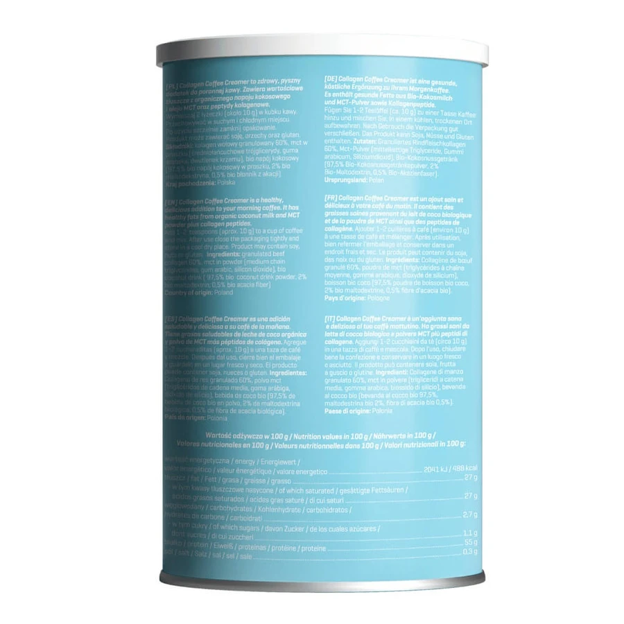 Diet-Food Keto Crema de Café con Colágeno, 300 g
