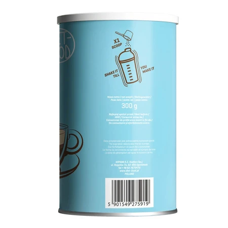 Diet-Food Keto Crema de Café con Colágeno, 300 g