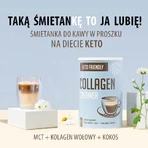 Diet-Food Keto Crema de Café con Colágeno, 300 g