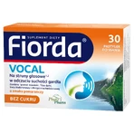 Fiorda Vocal, orange flavor, 30 lozenges