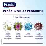 Fiorda Vocal, orange flavor, 30 lozenges