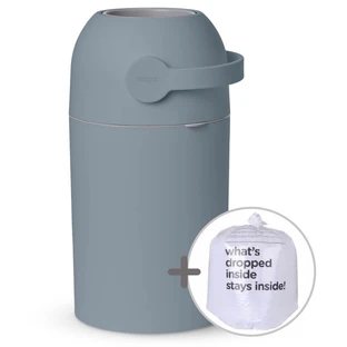 Magic Majestic, used diaper garbage can, blue, 40 l + bags, 15 pieces