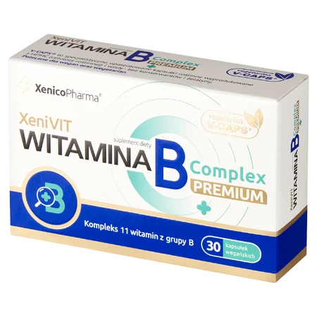 XeniVit Vitamin B-Komplex Premium, 30 Kapseln