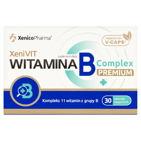 XeniVit Vitamin B-Komplex Premium, 30 Kapseln