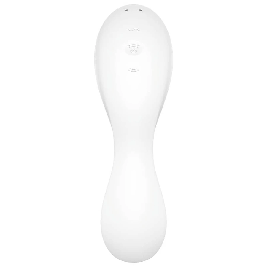 Satisfyer Curvy Trinity 5+, vibrador, blanco, 1 pieza