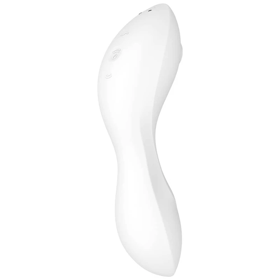 Satisfyer Curvy Trinity 5+, vibrador, blanco, 1 pieza