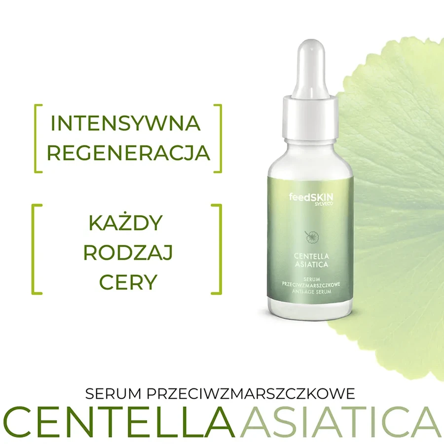 Sylveco FeedSkin Centella Asiatica, anti-wrinkle serum with Centella Asiatica, 30 ml