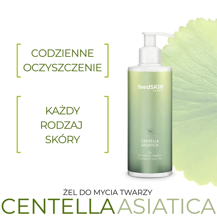 Sylveco FeedSkin Centella Asiatica, facial cleansing gel with Centella Asiatica, 300 ml