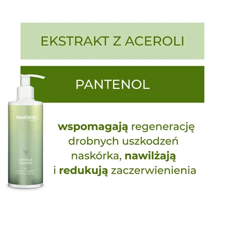 Sylveco FeedSkin Centella Asiatica, facial cleansing gel with Centella Asiatica, 300 ml