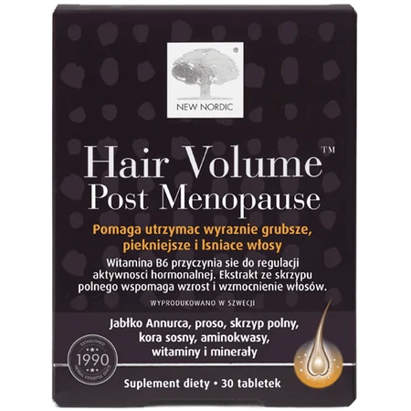 New Nordic Hair Volume Post Menopause, 30 comprimate