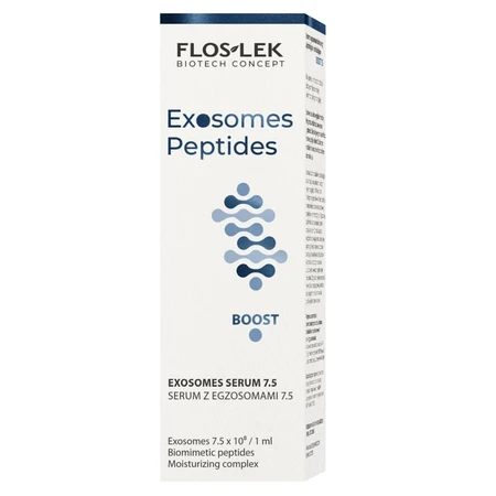 Floslek BioTech Concept Exosomes Peptides, 7.5 Boost exosomes facial serum, firming and revitalizing, 30 ml
