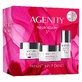 Set Agenity 5° NeuroGlow 2025, crème de jour rajeunissante modelante, SPF 20, 50 ml + crème de nuit rajeunissante réparatrice, 50 ml + concentré de peptides rajeunissant, 30 ml