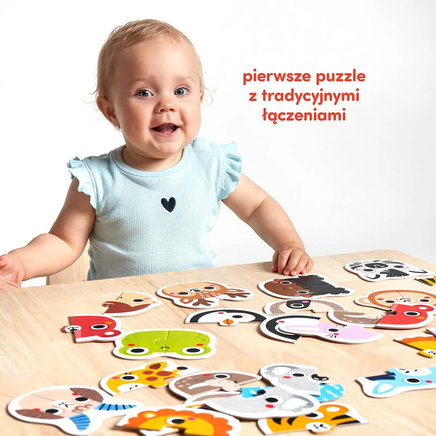 CzuCzu First Face Puzzle, puzzles for children, from 15 months, 36 elements