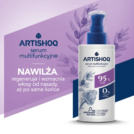 Artishoq, multifunctional serum, reconstruction and strengthening, 100 ml