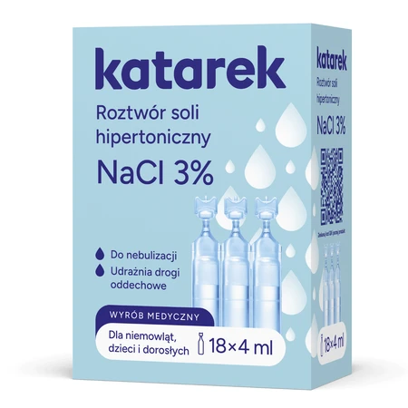 Katarek Inhalo, nébuliseur à compresseur + 2 types de sel
