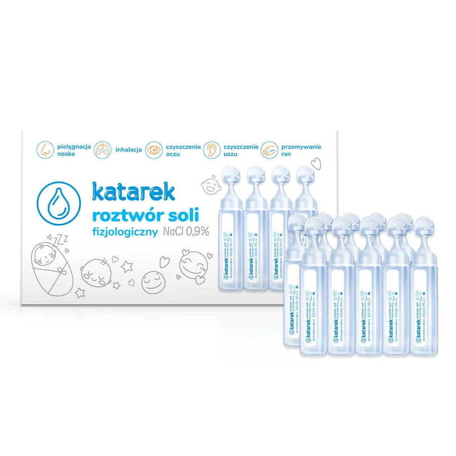 Katarek Inhalo, nébuliseur à compresseur + 2 types de sel