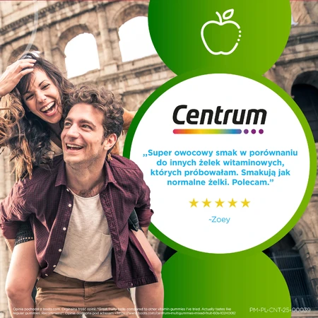Centrum MultiGummies Adultos, gominolas, 60 unidades