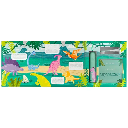 Seysso Kids Dinosaur Coral, cepillo de dientes sónico para niños, a partir de 3 años