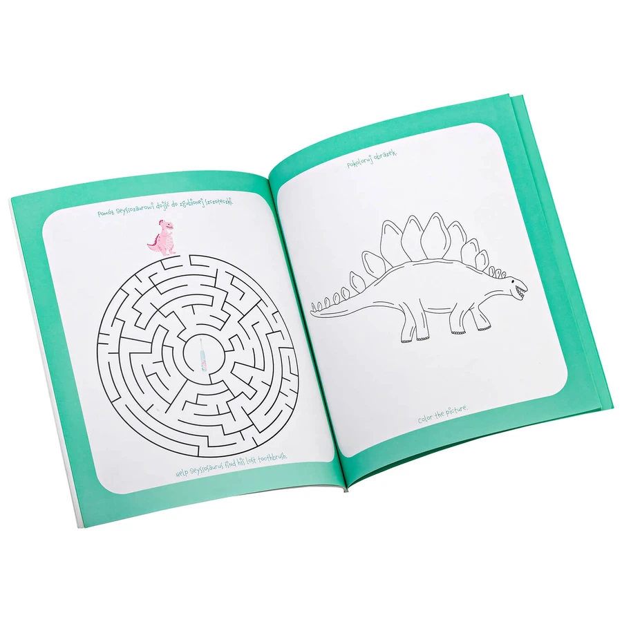 Seysso Kids Dinosaur Coral, cepillo de dientes sónico para niños, a partir de 3 años