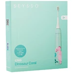 Seysso Kids Dinosaur Coral, cepillo de dientes sónico para niños, a partir de 3 años