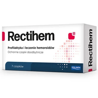 Rectihem, beschermende rectale zetpillen, 7 stuks