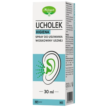 Ucholek Hygiene, earwax removal spray, 30 ml