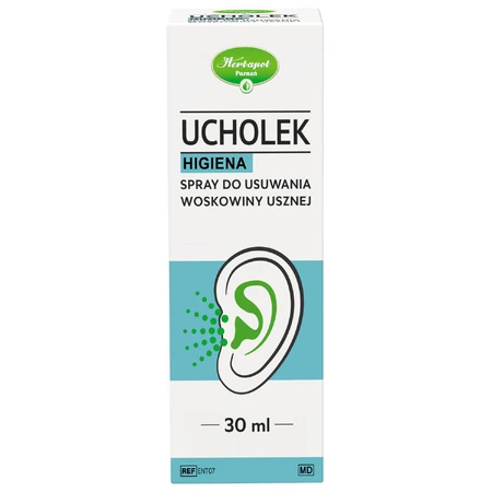 Ucholek Hygiene, earwax removal spray, 30 ml