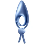 Satisfyer Sniper, anneau vibrant d'érection, réglable, bleu