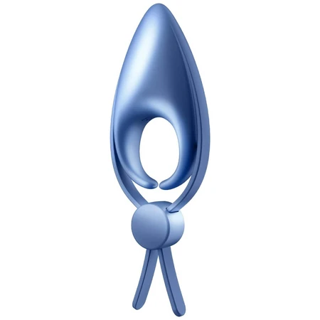 Satisfyer Sniper, anneau vibrant d'érection, réglable, bleu