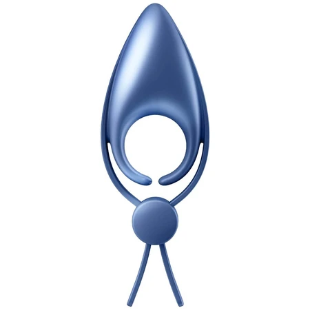 Satisfyer Sniper, anneau vibrant d'érection, réglable, bleu