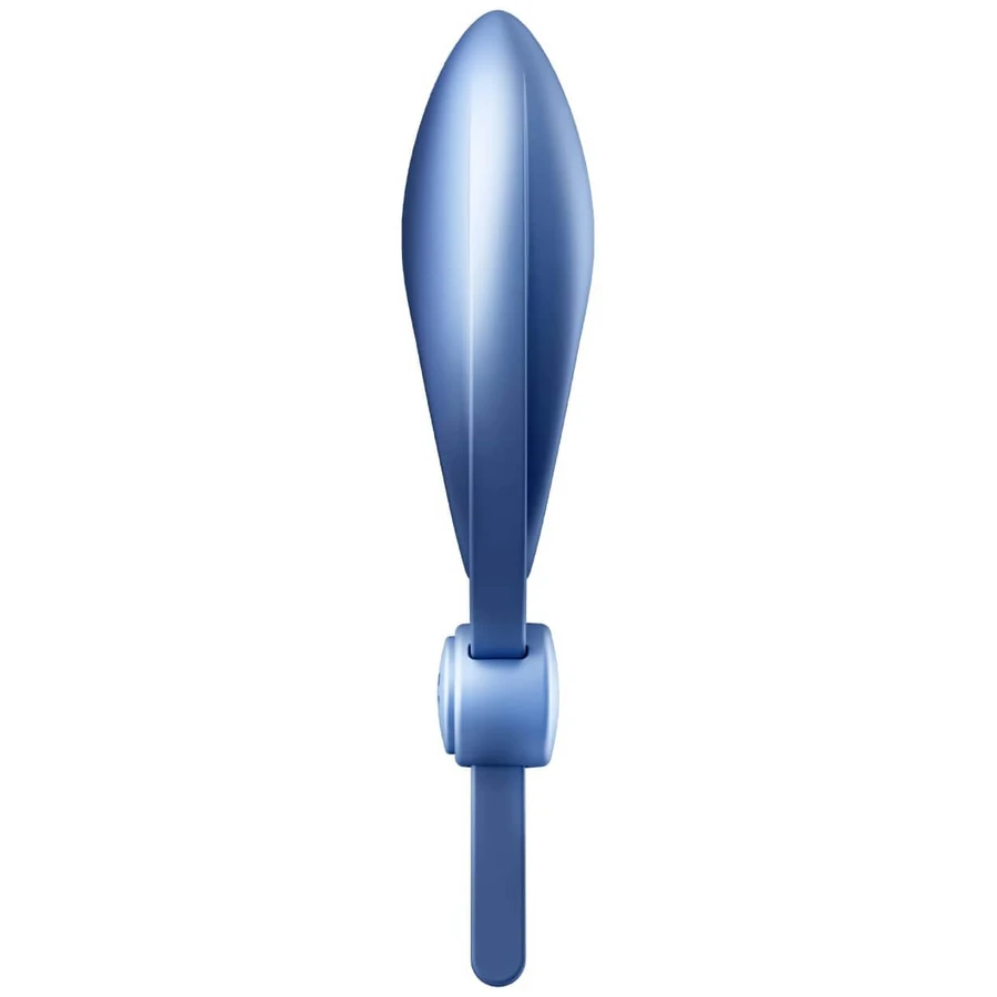 Satisfyer Sniper, anneau vibrant d'érection, réglable, bleu