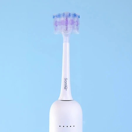 Zent SoniQ+, sonic toothbrush tips, standard, 4 pieces