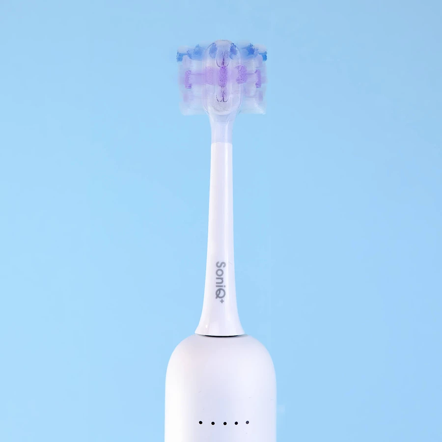 Zent SoniQ+, sonic toothbrush tips, standard, 4 pieces