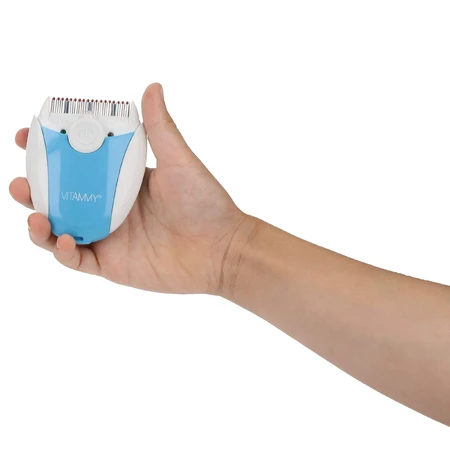 Vitammy Ufo, peine electrónico para piojos y liendres, azul, 1 unidad