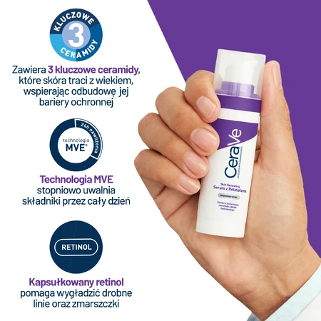 CeraVe Skin Renewing, sérum au rétinol, 30 ml