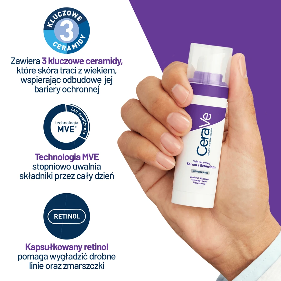 CeraVe Skin Renewing, sérum au rétinol, 30 ml