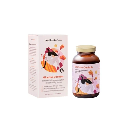 Health Labs, Glucose Control+, 90 Kapseln