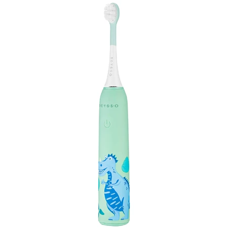 Seysso Kids Dinosaur Blue, sonische tandenborstel voor kinderen vanaf 3 jaar