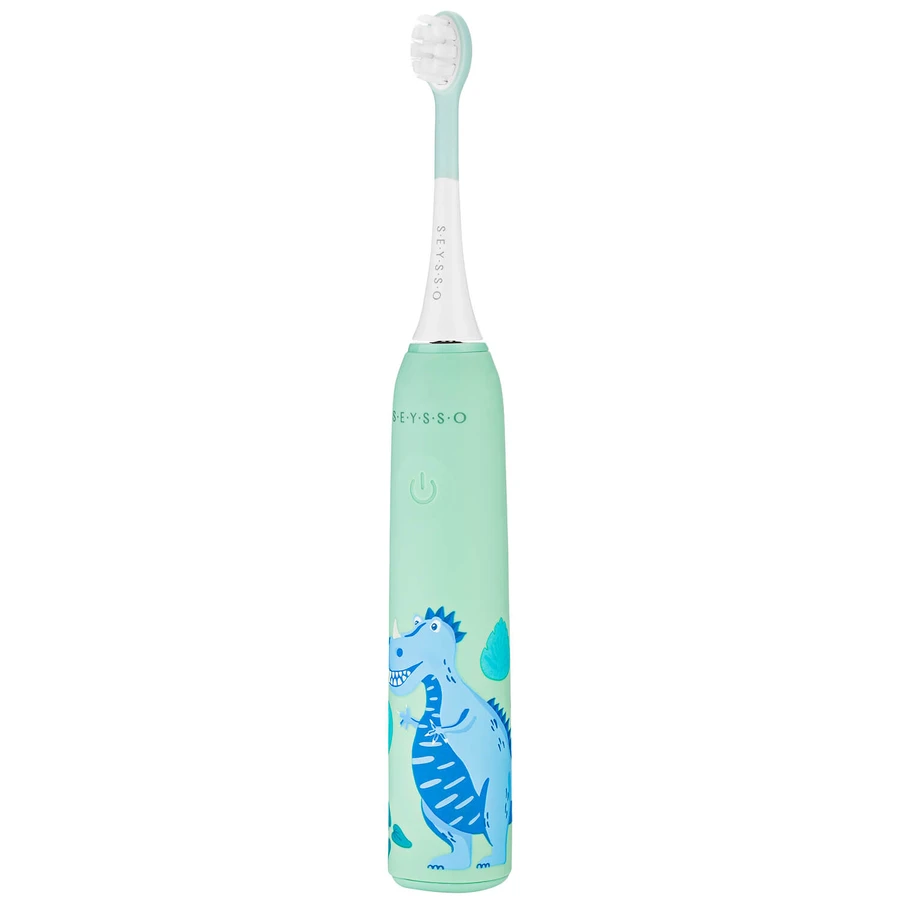 Seysso Kids Dinosaur Blue, sonische tandenborstel voor kinderen vanaf 3 jaar